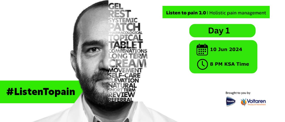 Day 1 #ListenToPain 2.0 / Holistic pain management