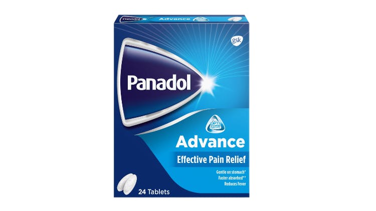 Panadol Advance pack shot