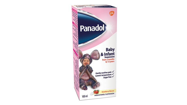 Panadol Baby & Infact pack shot