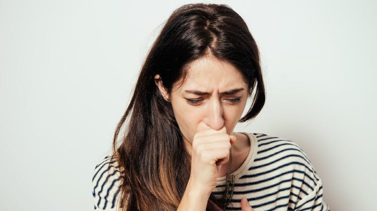 Women sore throat