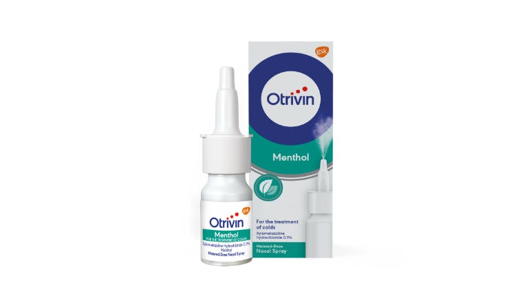 Otrivin Menthol 0.1% Nasal Spray