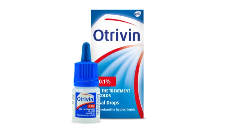 Otrivin 0.1% Nasal Drops
