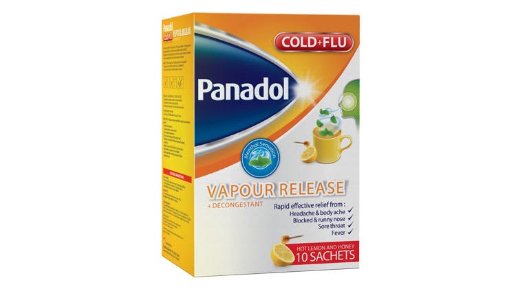 Panadol C&F Vapour Release packshot