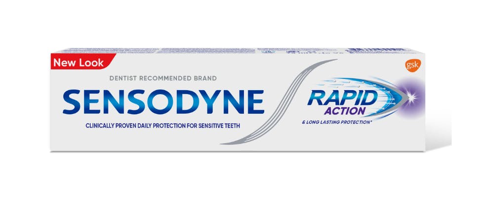 Sensodyne Rapid Action pack shot