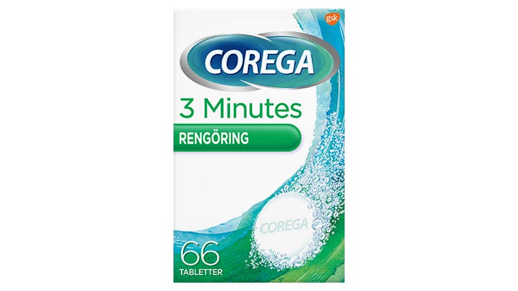 Corega 3-minute daily cleanser