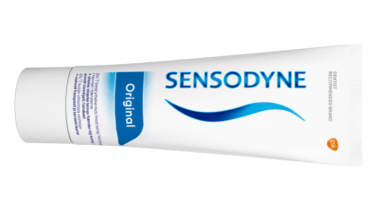 Sensodyne Original toothpaste packshot