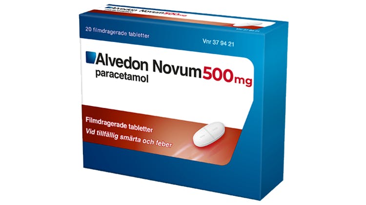Alvedon Novum pack shot