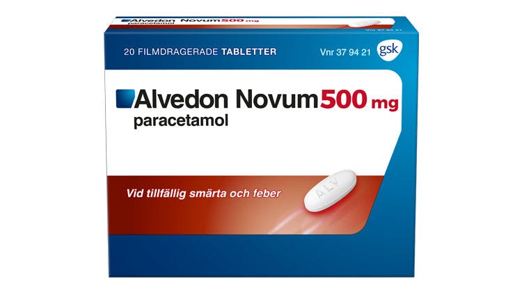 Alvedon Novum pack shot