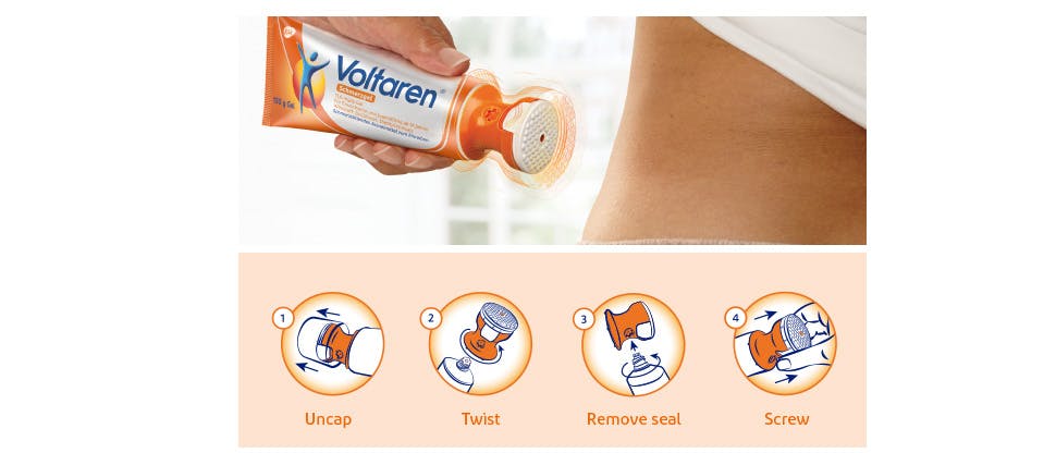 NoMess applicator directions and product image