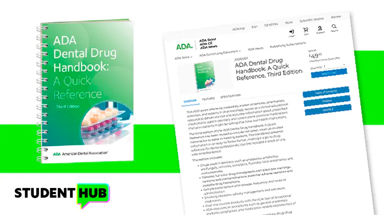 Image of ADA dental drug handout