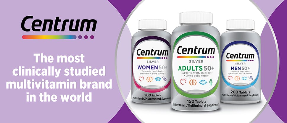 Centrum the most clinically studied multivitamin brand in the world