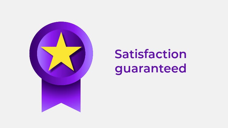 Satisfaction guaranteed icon