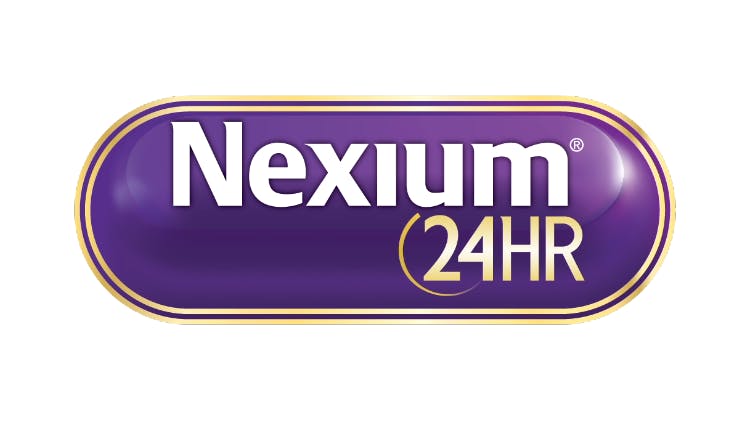 Nexium 24HR logo