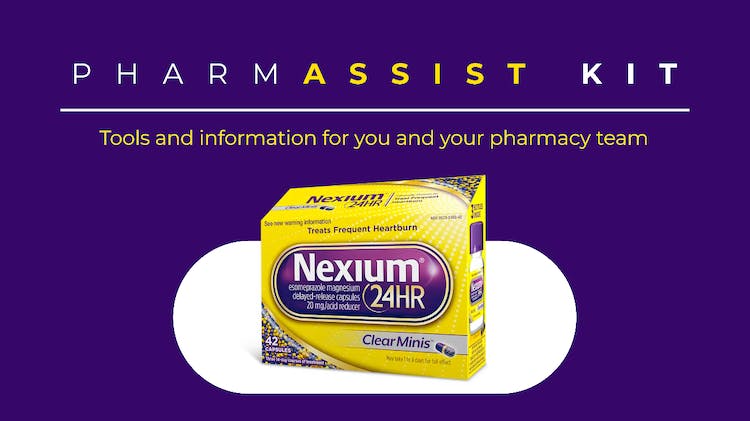 Nexium 24HR PharmAssist Kit