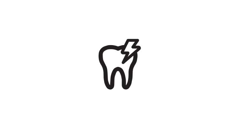 Dental pain icon
