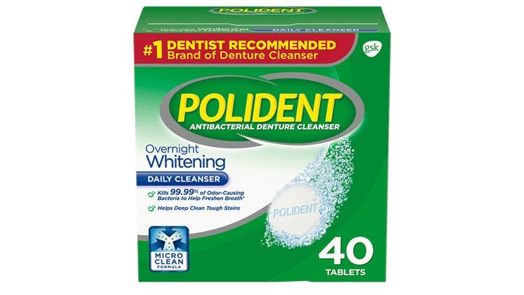 Polident whitening cleanser packshot