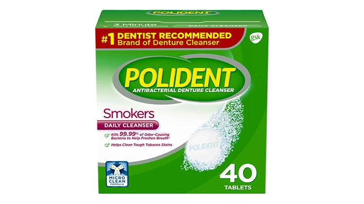 Polident  smokers daily cleansers