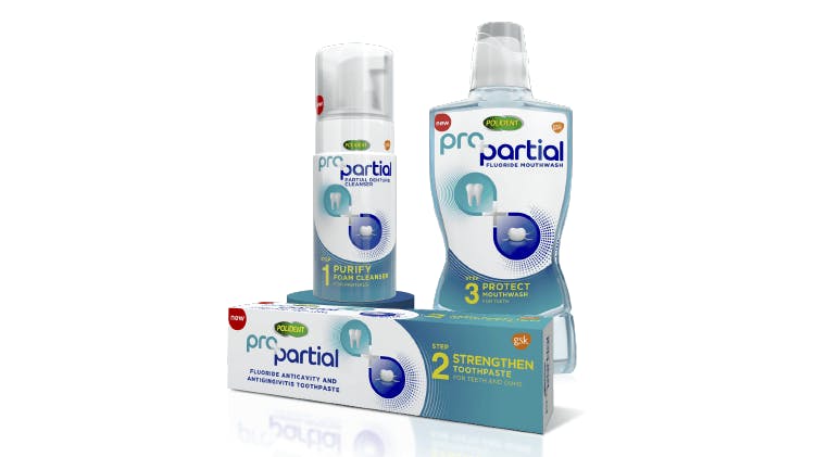 Polident Pro Partials range