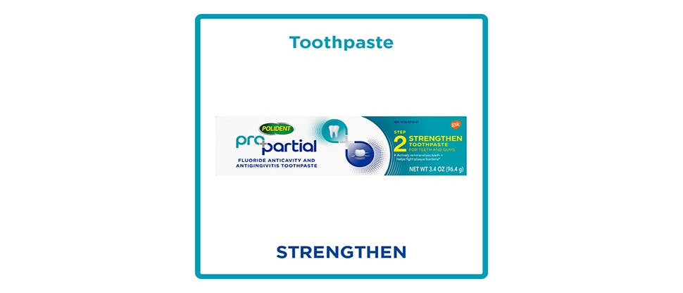 Toothpaste - strenthen