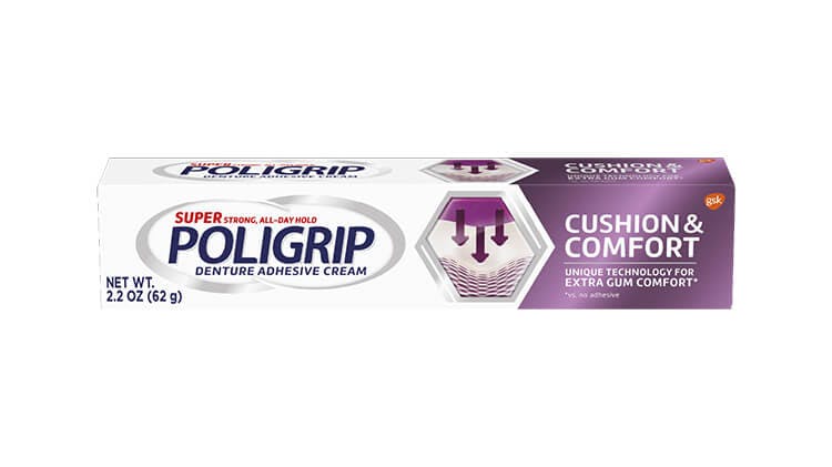 Poligrip Cushion & Comfort