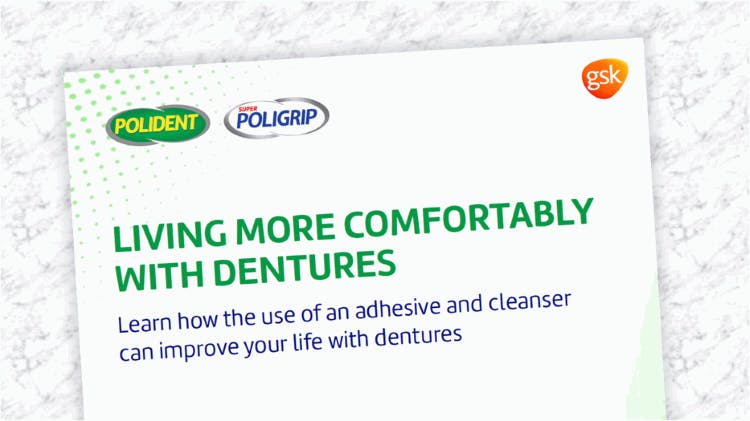 A Denture Adhesive that Improves the Fit and Comfort of Your