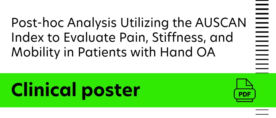 Voltaren Clinical Poster