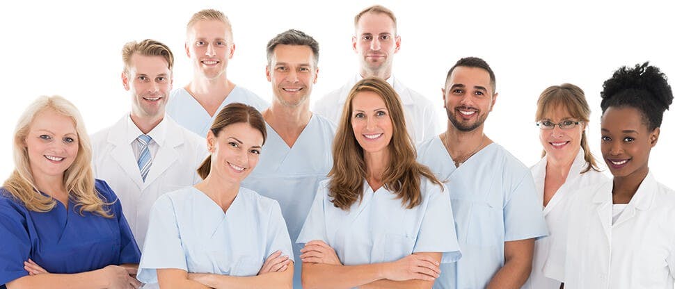 Group of dental professionals