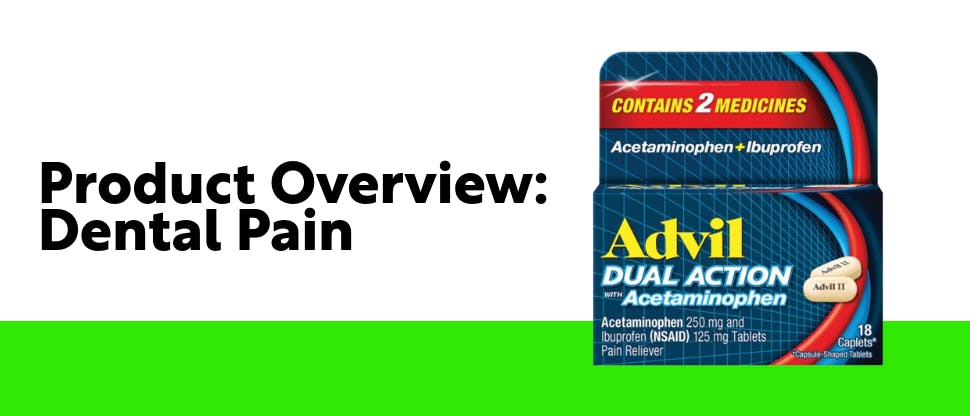 Advil Dual Action Product shot