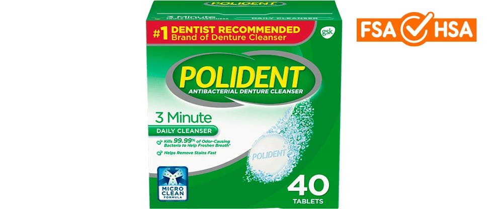 Polident 3-minute daily cleanser