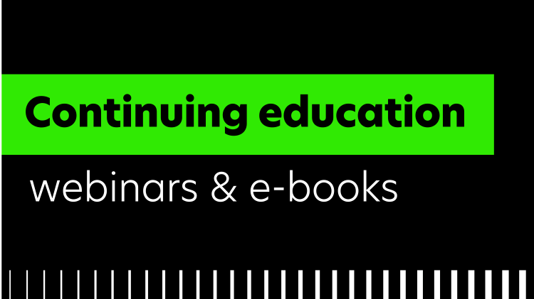 Webinars and e-books