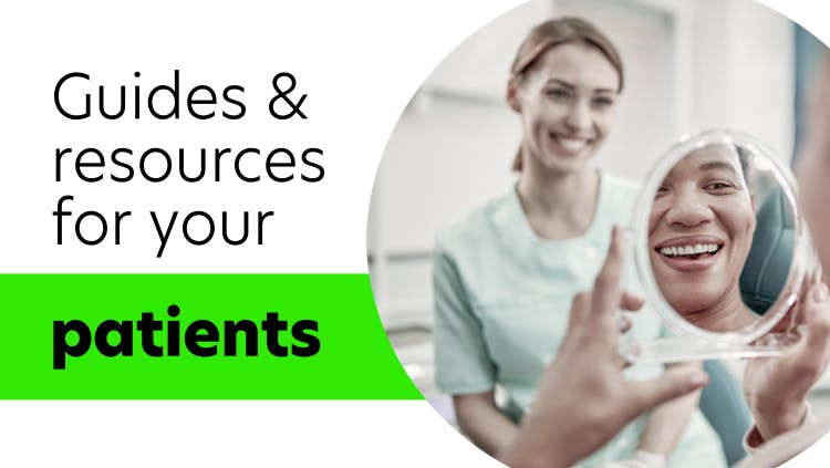 Oral health patient resources