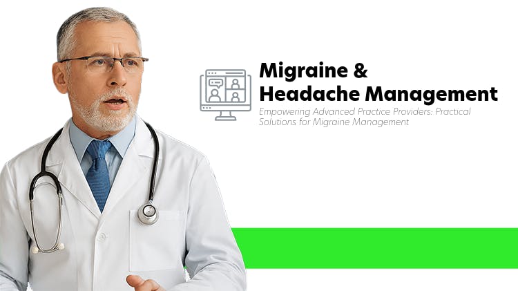 Image of doctor presenting next to image of a virtual presentation