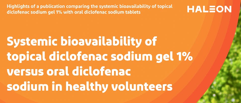 Topical diclofenac gel study summary