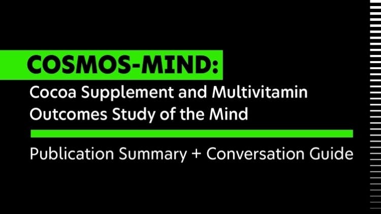 NEW Clinical Trial: COSMOS-Mind