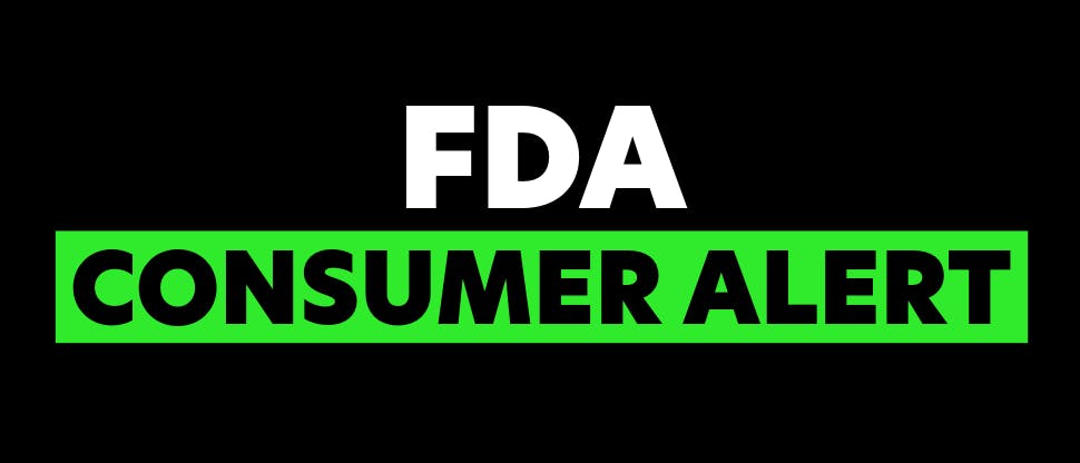 FDA consumer alert