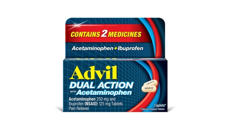 Advil Dual Action package image