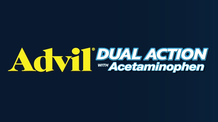 Advil® DUAL ACTION logo