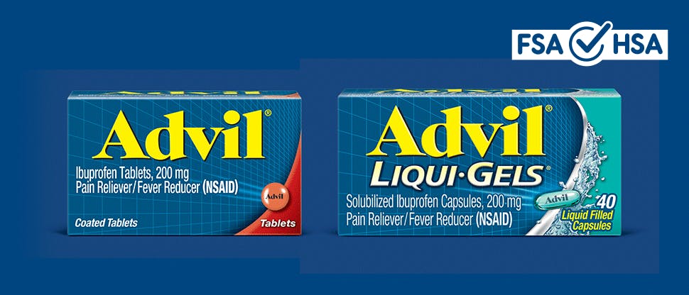Advil pack shots