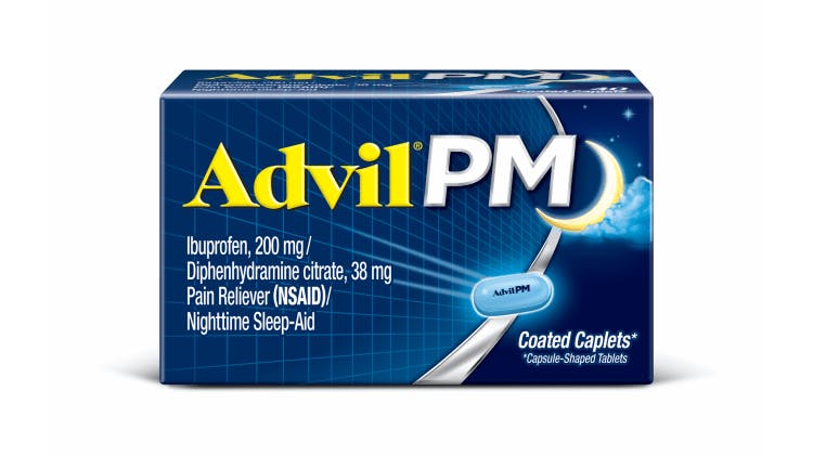 Advil PM packaging