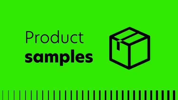 Product sample icon