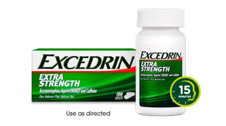 Excedrin Extra Strength package shot