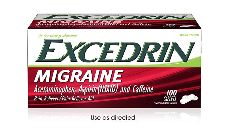 Excedrin Migraine package shot