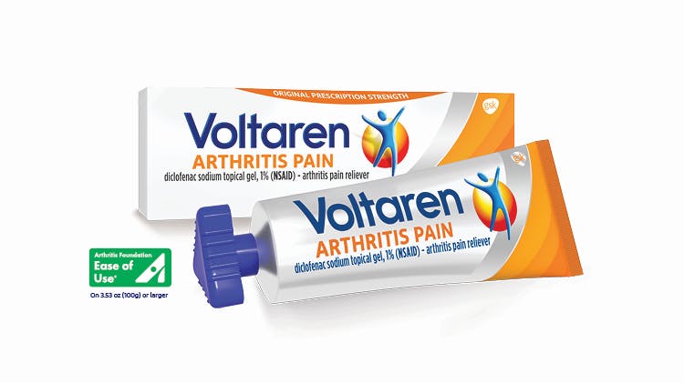 Voltaren arthritis pain gel OTC pack shot