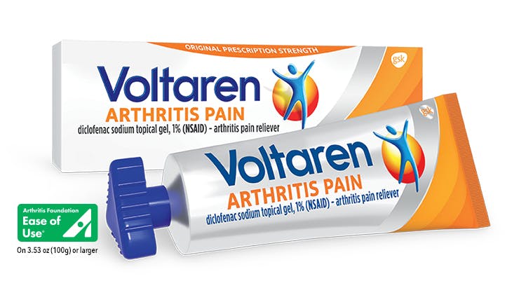 Voltaren Arthritis Pain gel tube