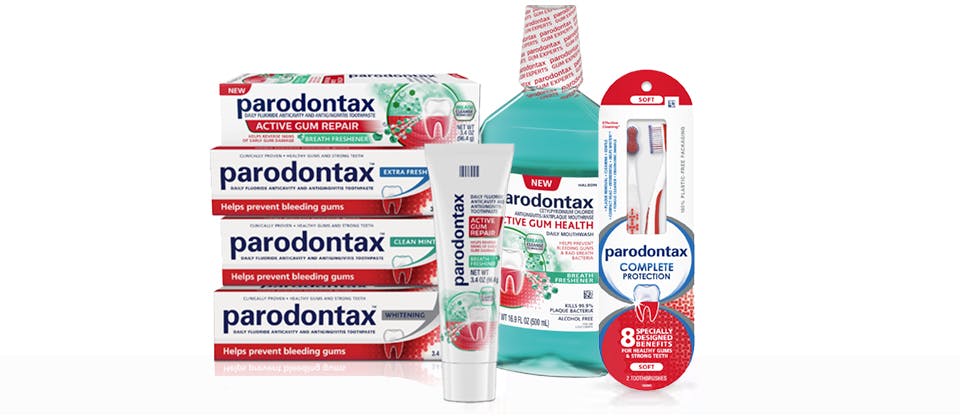 parodontax Product Lineup