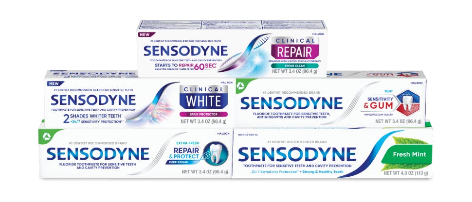 Sensodyne Product Range