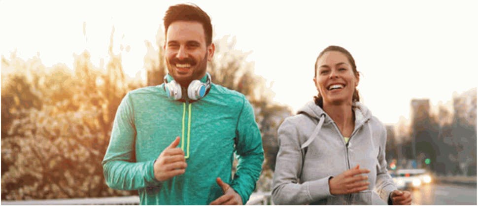 Jogging lifestyle image