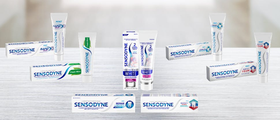 Sensodyne Product Range