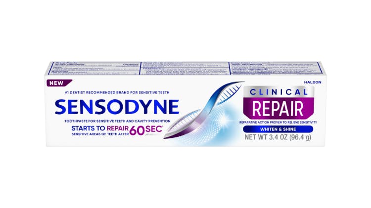 Sensodyne Clinical Repair: Whiten & Shine