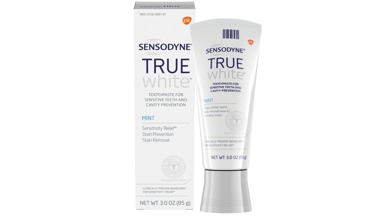 Sensodyne True White toothpaste